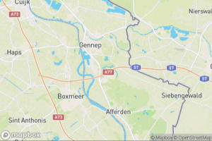 Map showing location of “Lesser blue-eared starling” in Heijen, The Netherlands