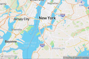 Map showing location of “Lower Manhattan (B&W Edition)” in New York City, United States of America