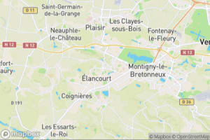 Map showing location of “Oddly vintage” in Élancourt, France