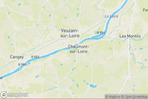Map showing location of “Ripe” in Chaumont-sur-Loire, France