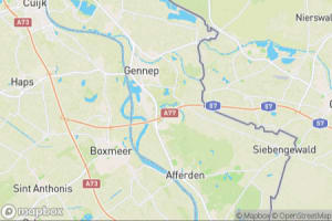 Map showing location of “Superb Starling” in Heijen, The Netherlands