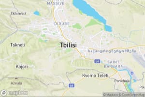 Map showing location of “Tbilisi Sulfur Baths” in Tbilisi, Georgia