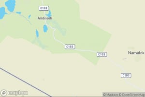 Map showing location of “The Snows of Kilimanjaro” in Amboseli National Park, Kenya