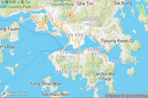 Map showing location of “Tradition and modernity” in Kowloon, Hong Kong