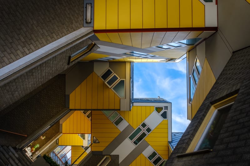 Rotterdam Cube Houses: Disoriented