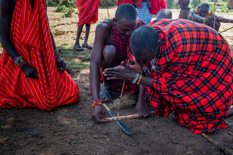 Making fire