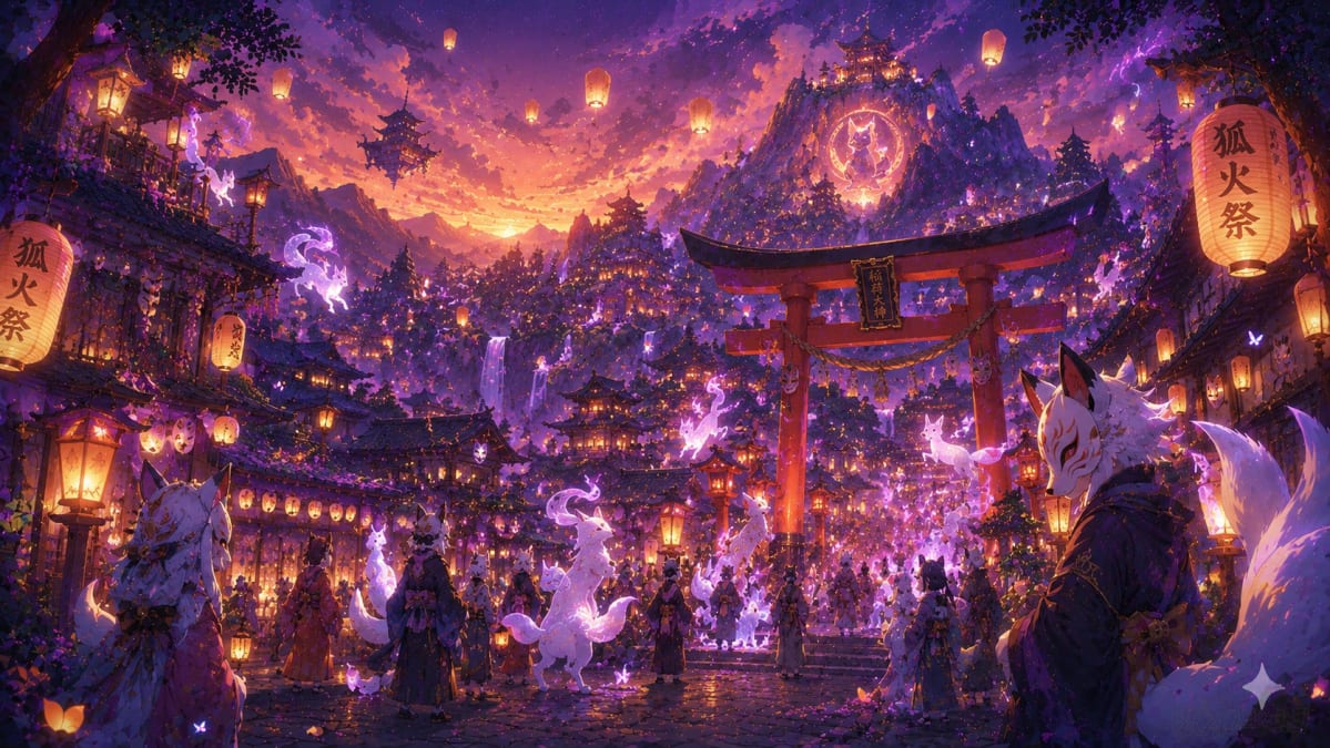 Fox Spirit Festival at Torii Gate