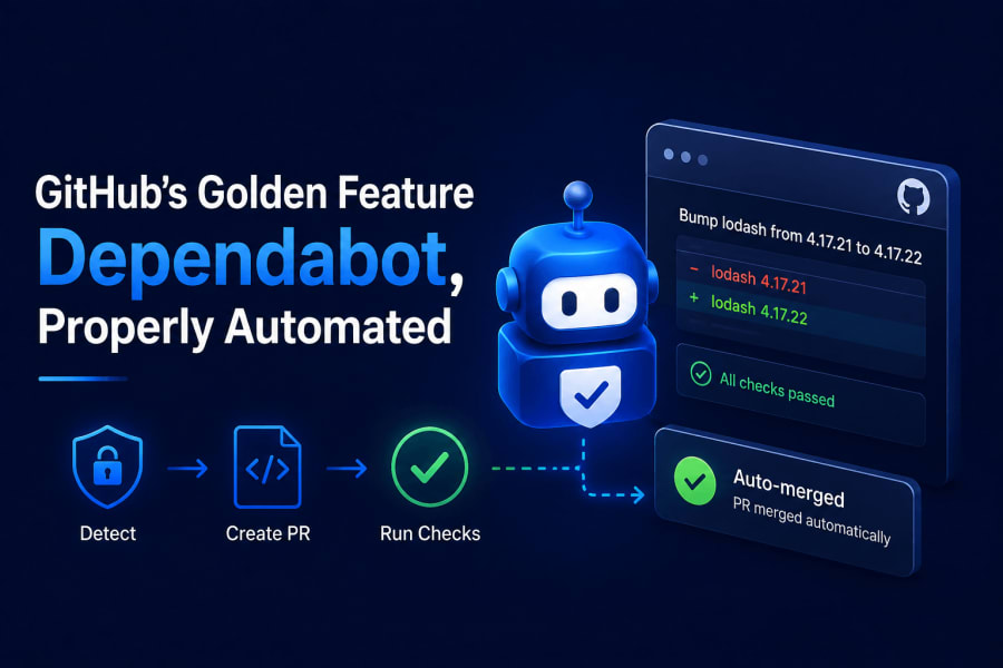 GitHub's Golden Feature Nobody Sets Up: Dependabot, Properly Automated