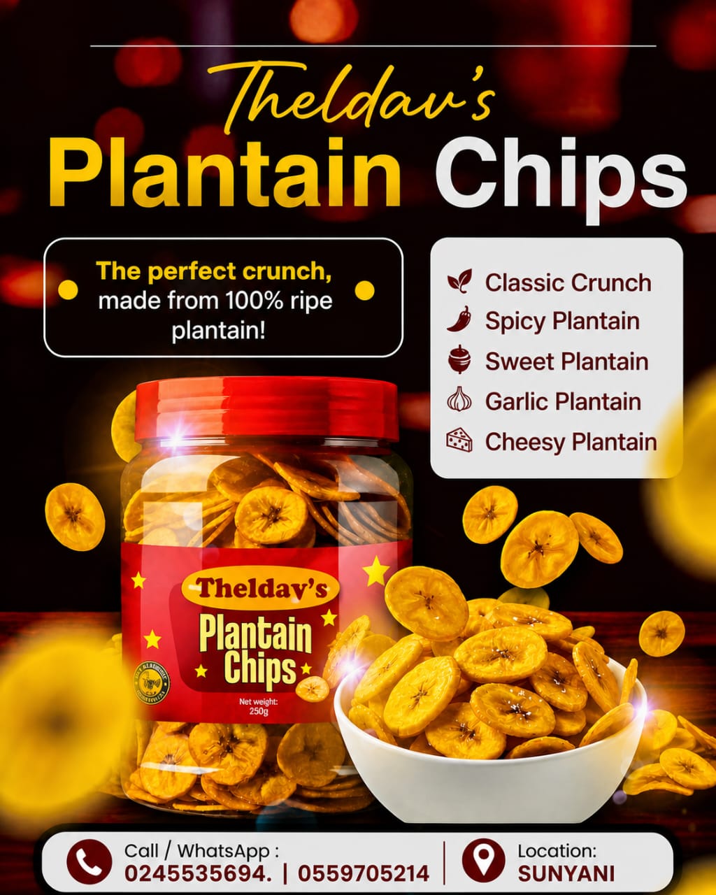 Plantain chips 