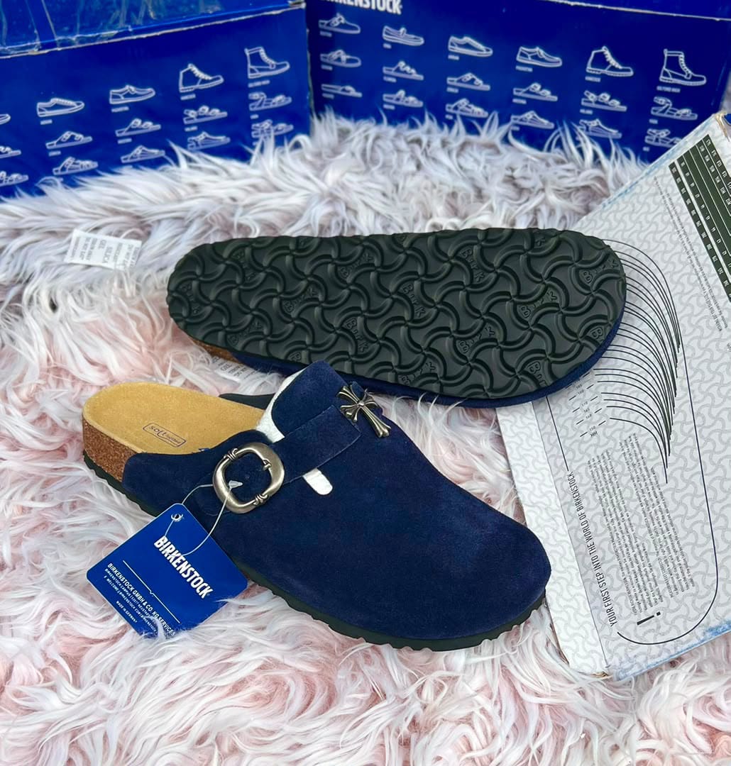Birkenstock Boston style clog - Suede Leather