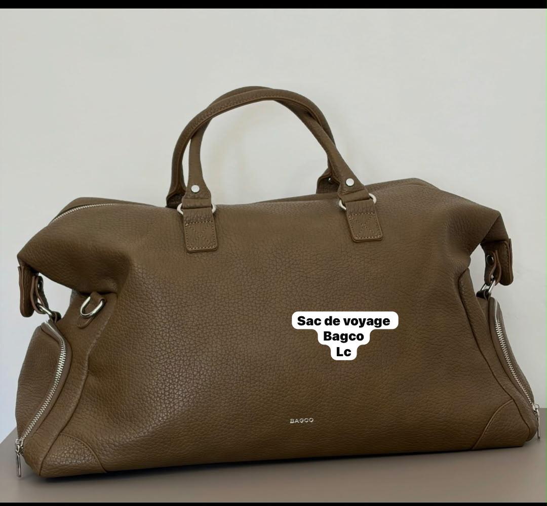 Bagco LC Genuine Leather Travel Duffel Bag (Sac de voyage)