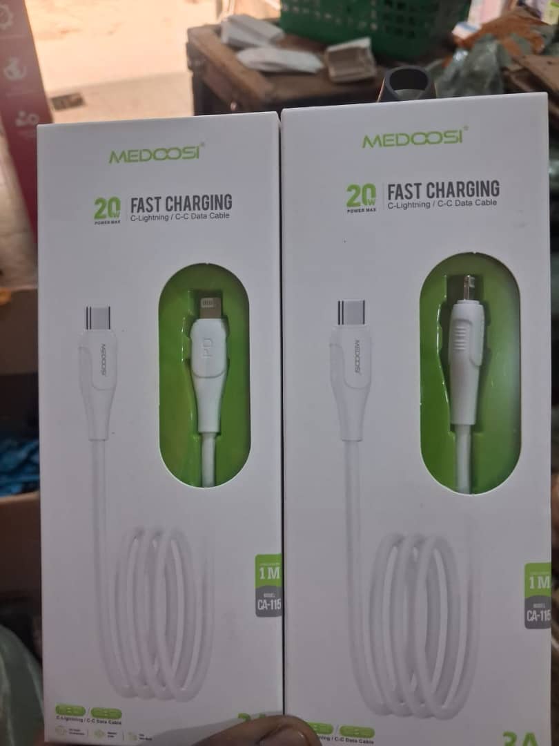 MEDCOSI 20W Fast Charging data cables (Model CA-115, 1-meter length) 