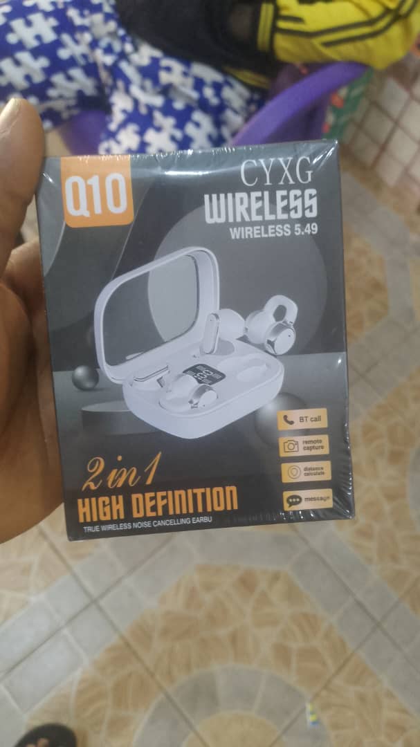 CYXG Q10 2-in-1 Wireless Earbuds