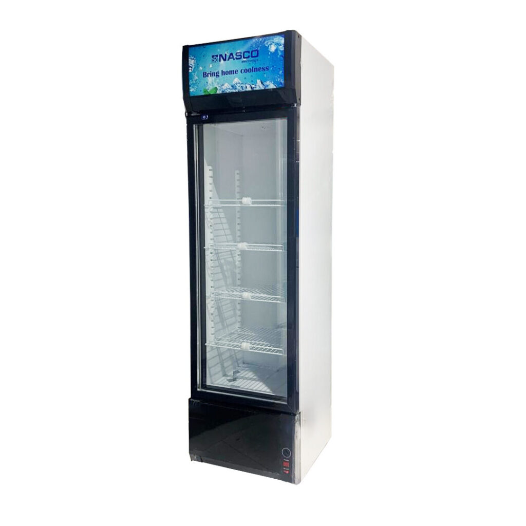 Nasco 1-Door Showcase Display Fridge (Model NAS-FL400-1DR)