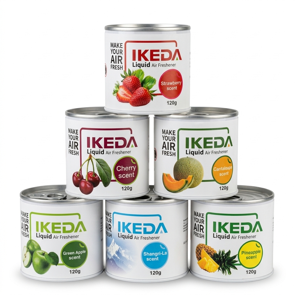  IKEDA Liquid Can Air Freshener – 120g Long-Lasting Fragrance