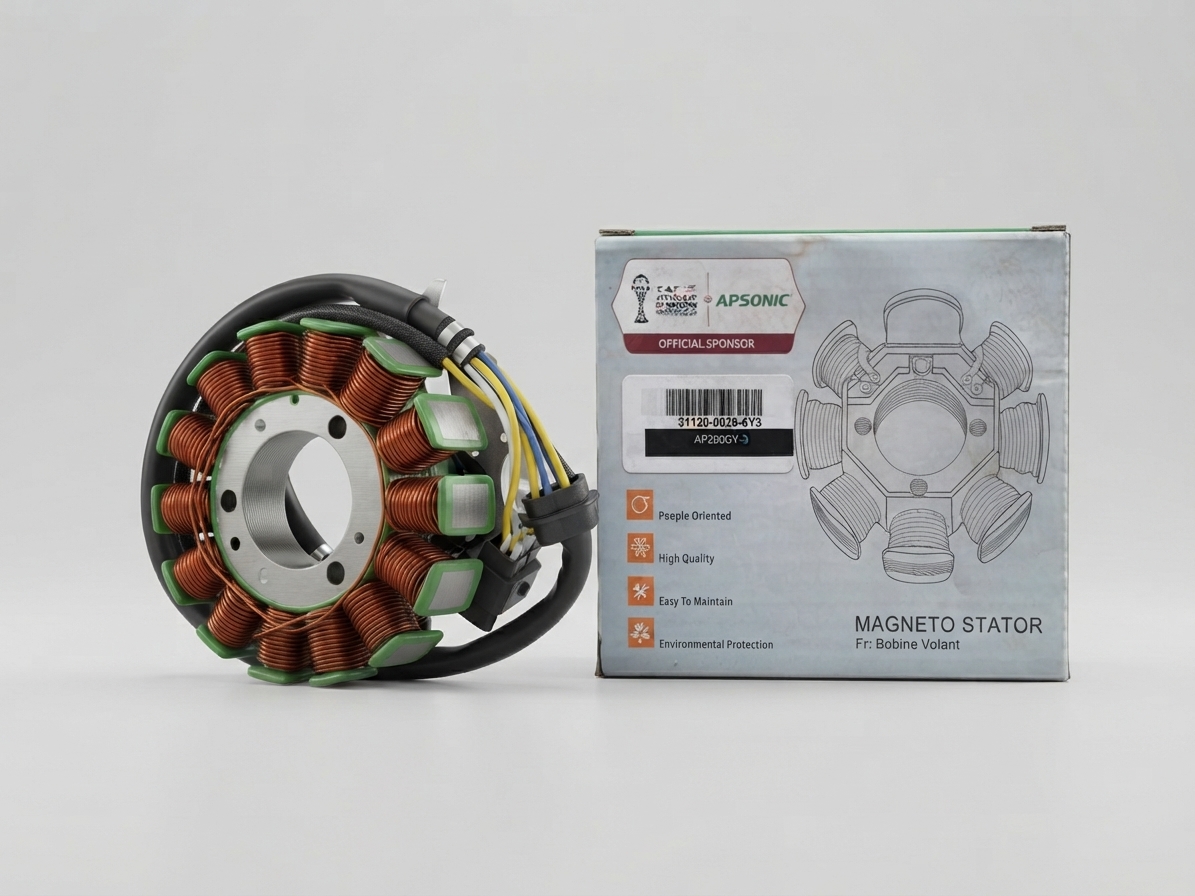 Apsonic AP200GY-3 Magneto Stator Coil Assembly (Part No. 31120-0026-GY3)