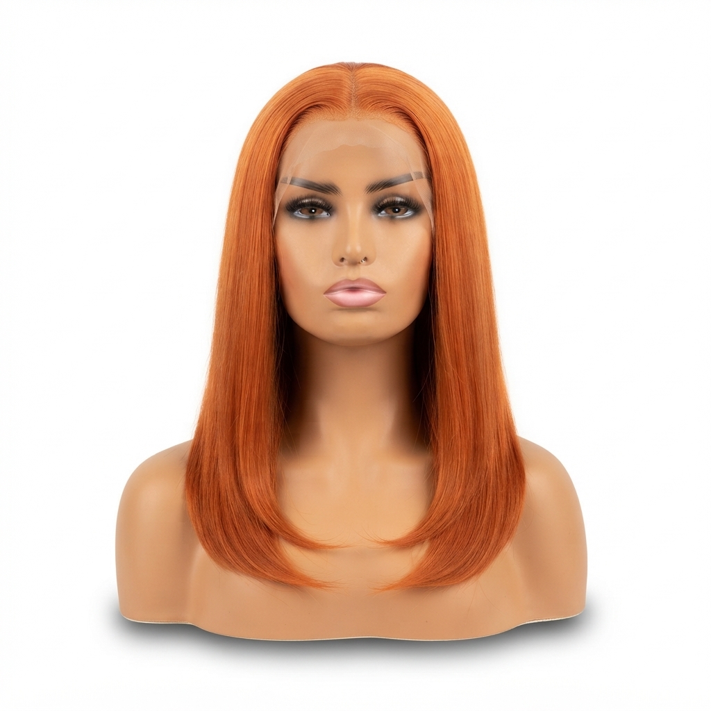 Vibrant Silky Straight HD Lace Front Hair Wig