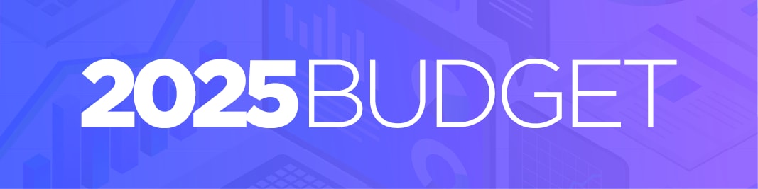 2025 Budget Banner