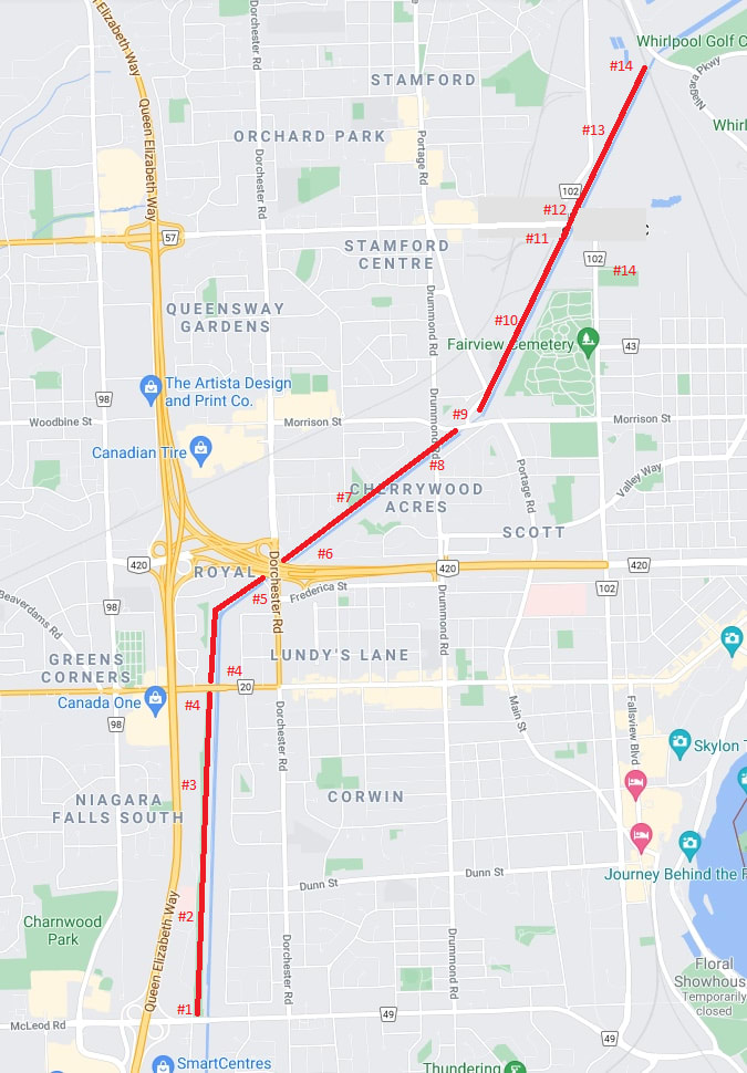 Trail Mix Location Map