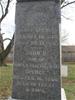 Cemetery monument or marker