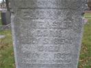 Cemetery monument or marker