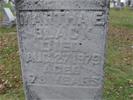 Cemetery monument or marker