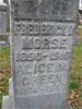 Cemetery monument or marker