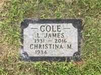 Cemetery monument or marker