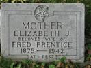 Cemetery monument or marker