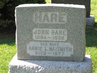 Cemetery monument or marker