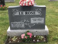 Cemetery monument or marker