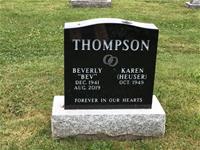 Cemetery monument or marker