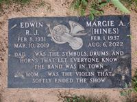 Cemetery monument or marker