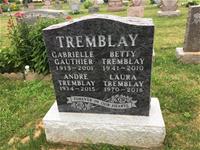 Cemetery monument or marker