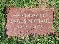 Cemetery monument or marker