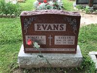 Cemetery monument or marker