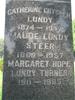 Cemetery monument or marker