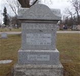 Cemetery monument or marker