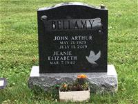 Cemetery monument or marker