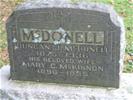 Cemetery monument or marker