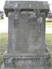 Cemetery monument or marker