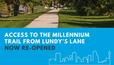 Millennium Trail temporarily closed