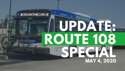 Update to the Route 108 Special