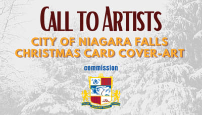 City of Niagara Falls Christmas Card Cover Art