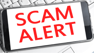 Scam alert