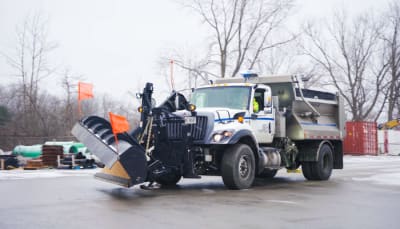 City of Niagara Falls Snowplow Truck