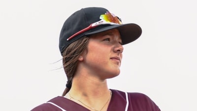 Photo of baseball player Jaida Lee
