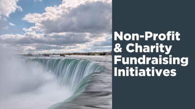 "Non-Profit & Charity Fundraising Initiatives" Photo of Niagara Falls.