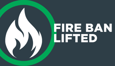 Fire Ban Lifted in Niagara Falls