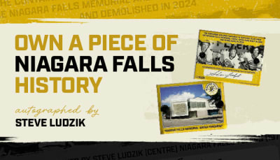Niagara Falls Memorial Arena Card graphic